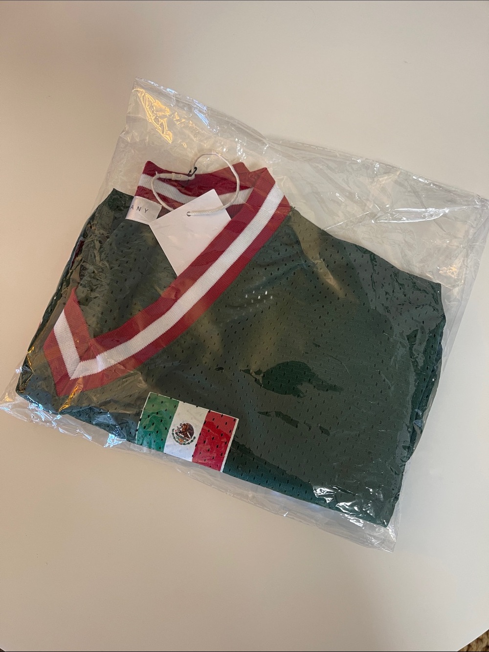 Mexico Green Mesh Jersey Tee - Picture 3 of 4